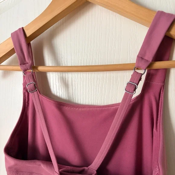 YPB Abercrombie Kids Pink Square-Neck Sleeveless Athletic Dress, shorts, 11 / 12 - Picture 8 of 14